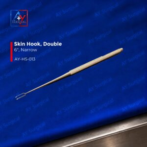 ay hs 013 skin hook double narrow