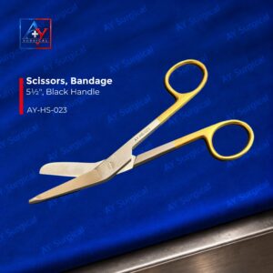 ay hs 023 bandage scissors 5.5in