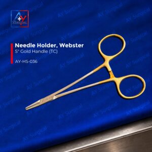 ay hs 036 needle holder webster 5in